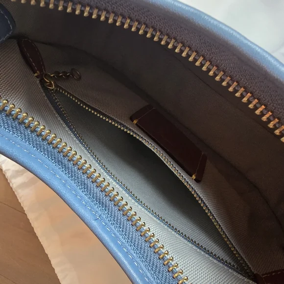 NEW Coach Ergo Handbag In RARE Azure Blue - Picture 7 of 15